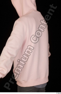 Danior casual dressed upper body white hoodie 0004.jpg